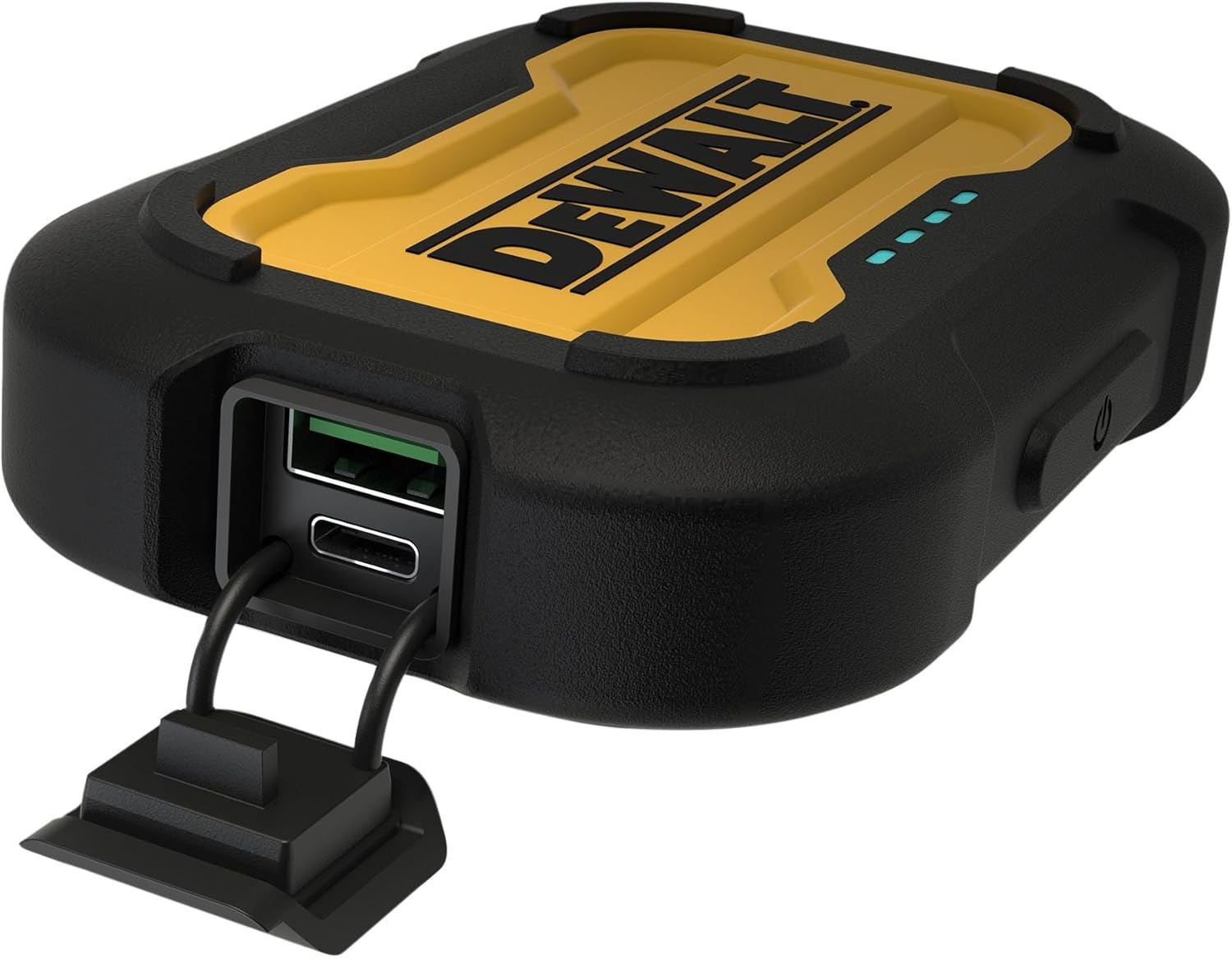 DeWalt Accesorios 215 1643 DWG Powerbank 10Ah incl. 2 puertos de carga y cable USB de tipo C posterior