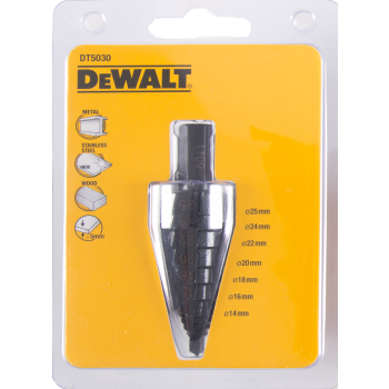 DeWALT Accesorios DT5030-QZ Extreme IMPACT Broca escalonada para metal 14-25mm
