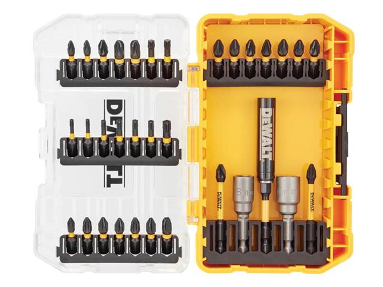 DeWalt Accesorios DT70742T-QZ Juego de brocas FlexTorq de 33 piezas en estuche resistente