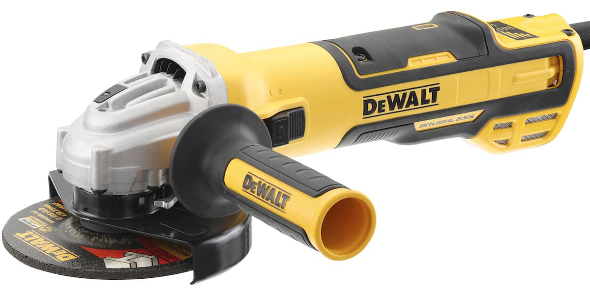 DeWalt DWE4357-QS Amoladora angular 125 mm 1700 W con protección contra reinicio