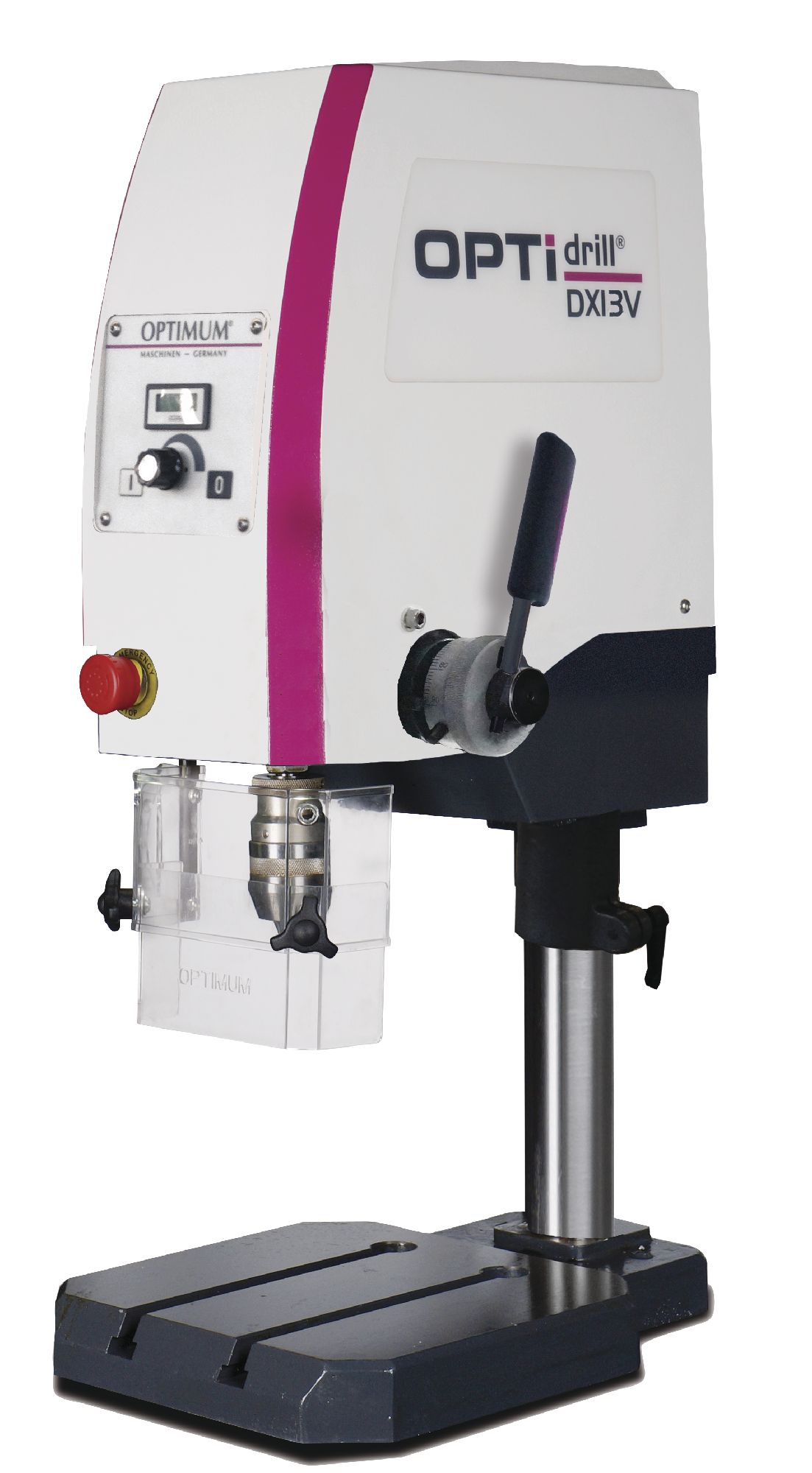 Optidrill 713020150 DX13V Taladro de Precisión de Mesa Vario 13mm 850 vatios 230V