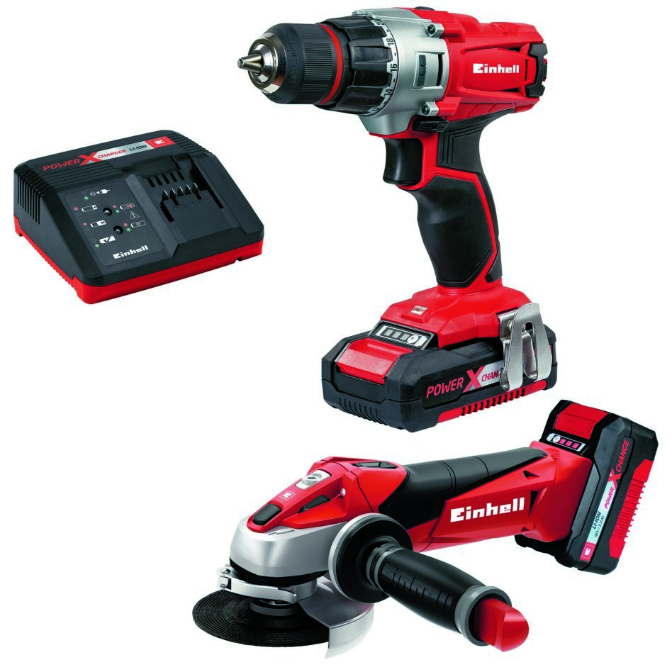 Einhell 4257211 Kit de herramientas TE-TK 18 Li (CD+AG)