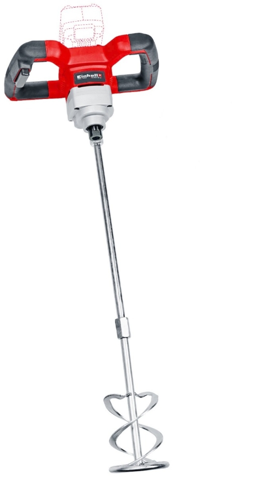 Einhell 4258760 TE-MX 18 Li Accu Mezclador de pintura y mortero 18V sin baterías ni cargador