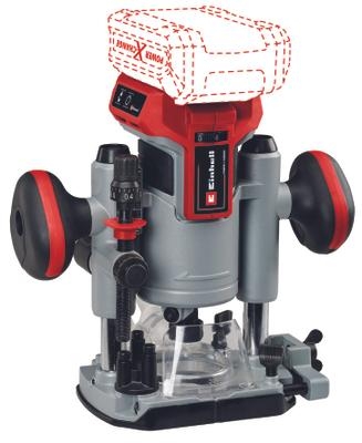 Einhell 4350411 TP-RO 18 LI BL Accu Router 18 Volt sin baterías""s y cargador