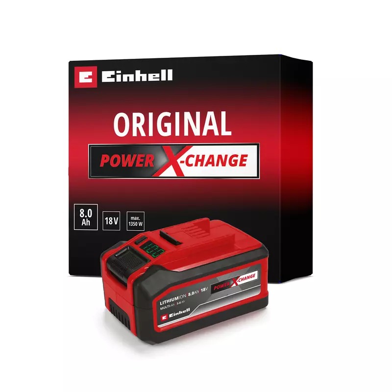 Einhell 4511600 PXC+ Batería Li-Ion 18 V 5,0-8,0 Ah