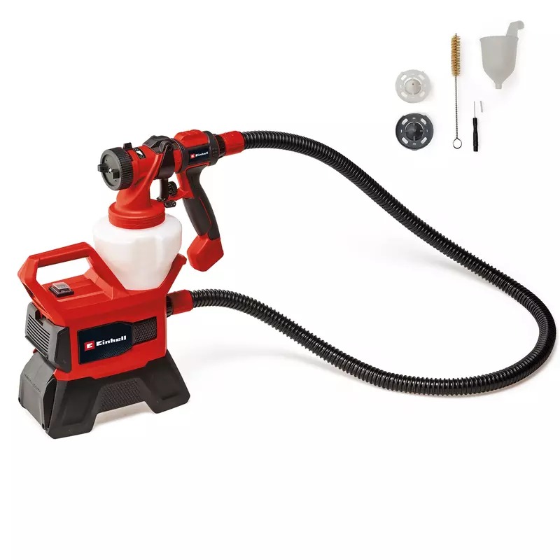 Einhell 4260040 Pulverizador de pintura sin cable TE-SY 18/90 Li Solo sin batería ni cargador en caja