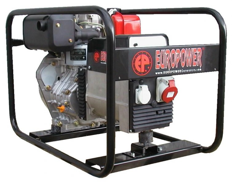 Europower 953010602 Generador EP6000TD Diesel 6000Watt