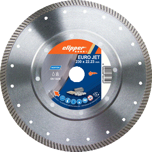 Norton Clipper 70184610316 Hoja de sierra Euro Jet Diamond 150 x 22,23 mm