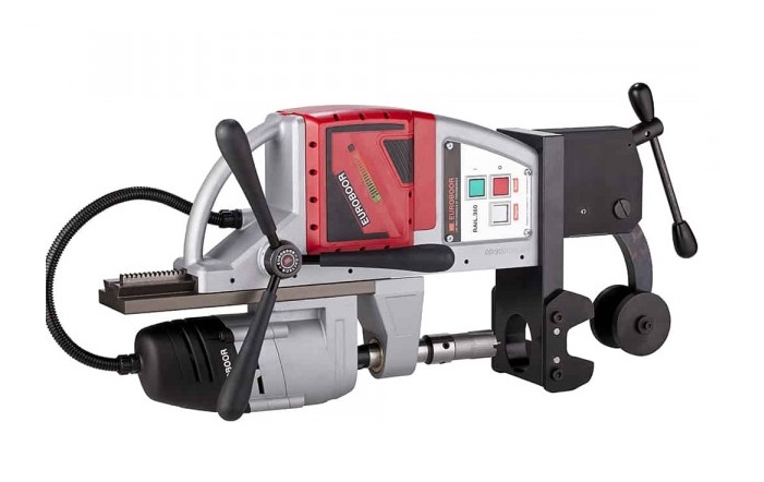 Euroboor 11036206113004 RAIL.360 Taladro inalámbrico para raíles, 36 mm