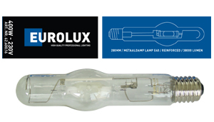 Eurolux 62.600.20 Lámpara de descarga de gas E40 1000 vatios