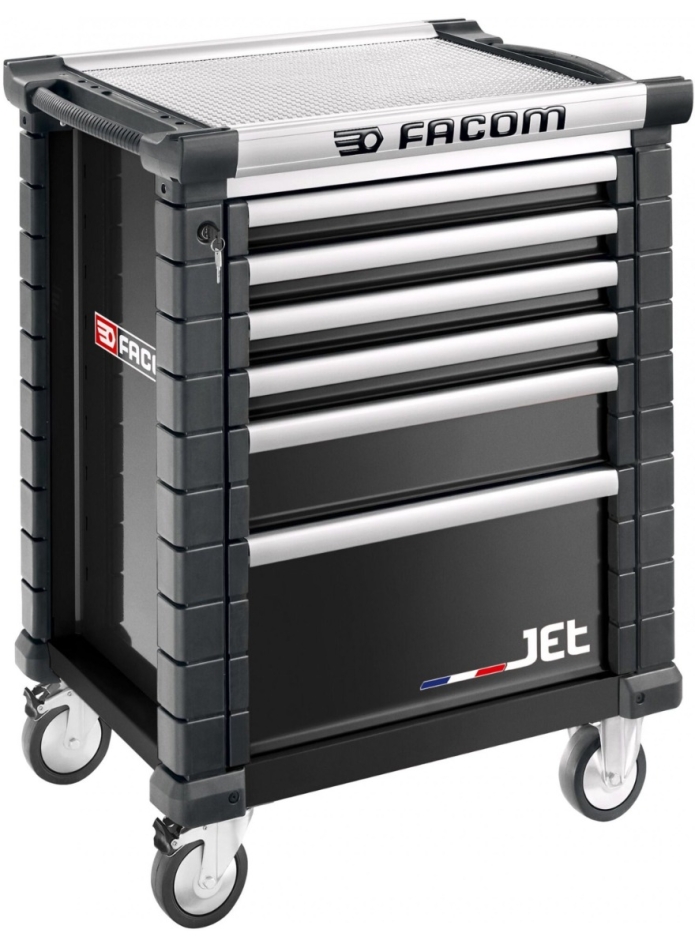 Facom JET.6NM3A Carro de herramientas 6 cajones M3 Negro