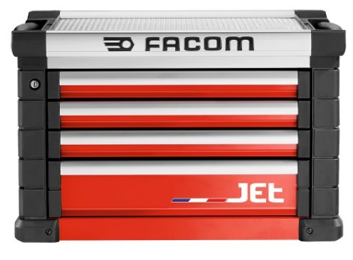 Facom JET.C4M3A Jet topcase 4 cajones m3 rojo