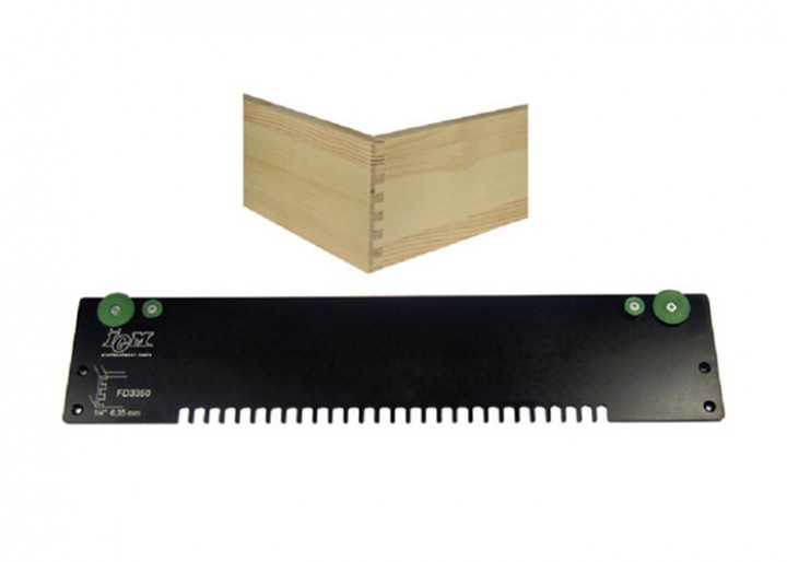 CMT CMT600-T064 Mini plantilla de media cola de milano avellanada 6,3 mm