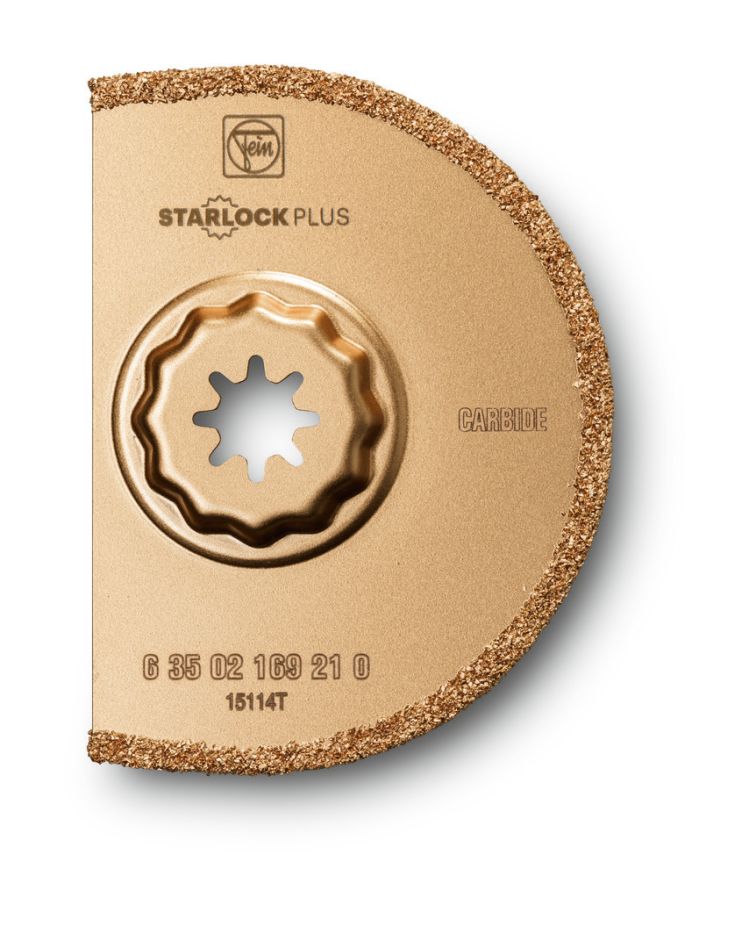 Fein Accesorios 63502169230 HM hoja de sierra para juntas de azulejos Starlock Plus anchura de corte 2,2 mm 5ST