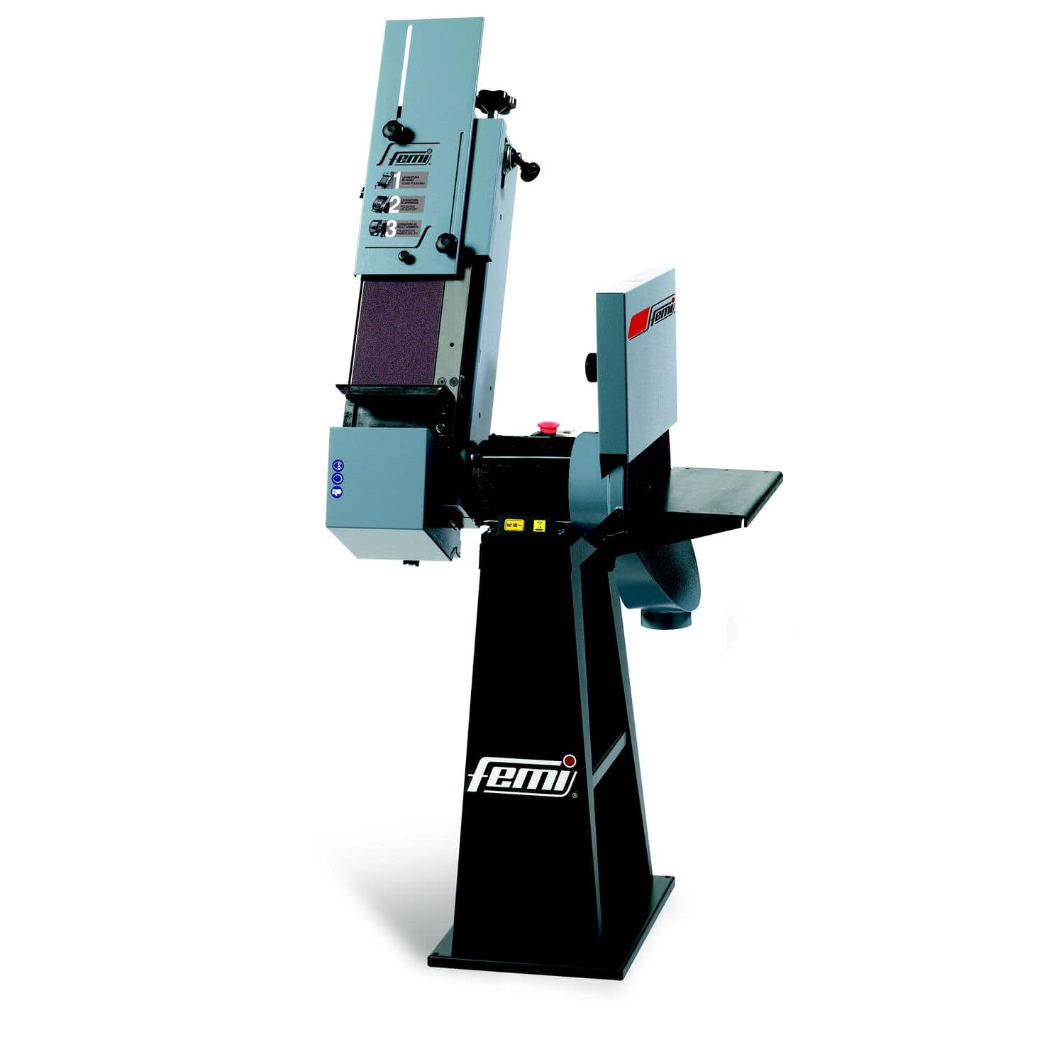 Femi 8286232 539B Lijadora de banda combinada/lijadora de disco industrial 1350/1600W - 400V