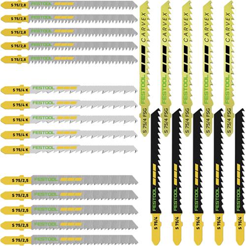 Festool Accesorios 204275 Surtido de hojas de sierra de calar