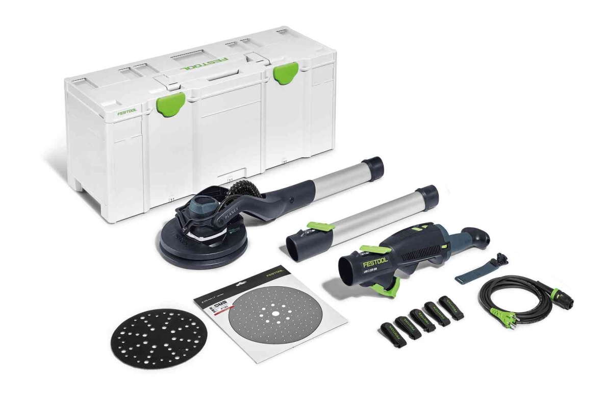 Festool 575990 Lijadora de mango largo Planex LHS 2 225 EQI-Plus