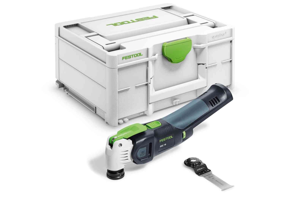 Festool 576591 Sierra oscilante a batería VECTURO OSC 18 E-Basic (sin baterías ni cargador)