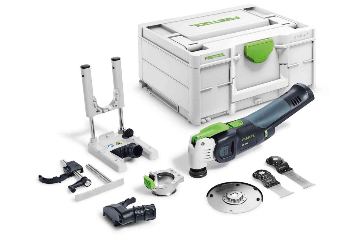 Festool 576592 Máquina oscilante sin cable VECTURO OSC 18 E-Basic-Set sin baterías ni cargador