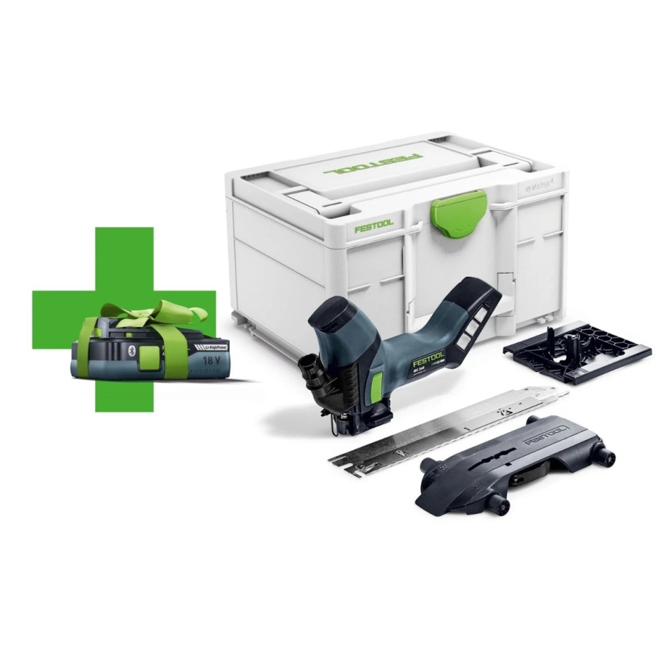 Festool 577058 ISC 240 Li EB-Basic sierra aislante sin cable cuerpo + batería gratis