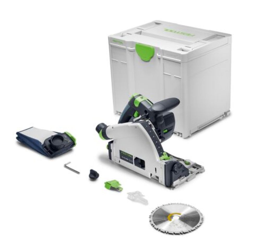 Festool 577988 TSC 55 KSEB-Sierra circular sin cable b&aacute;sica sin bater&iacute;a ni cargador en Systainer