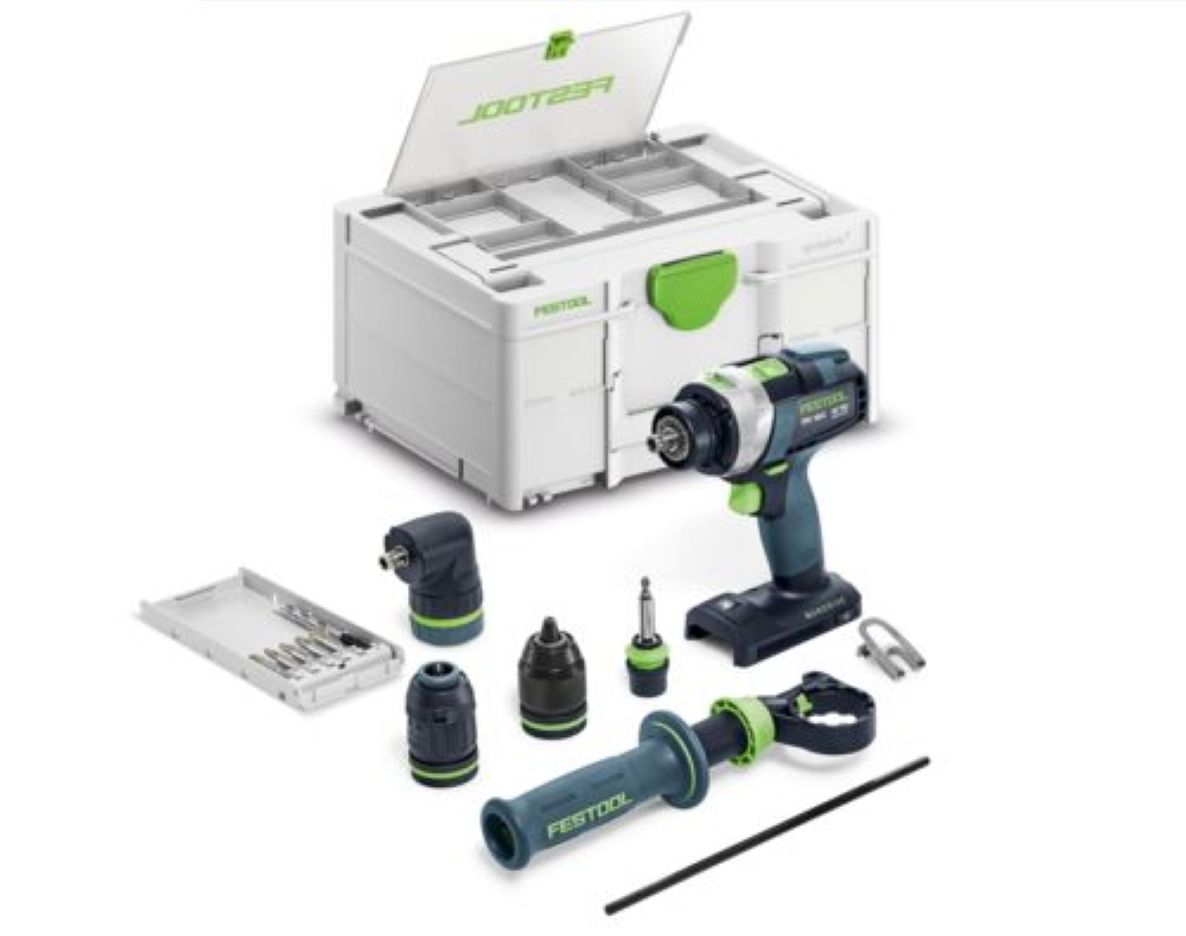Festool 578832 TPC 18/4 Basic Set/XL taladradoras percutoras con acumulador y cargador en malet&iacute;n