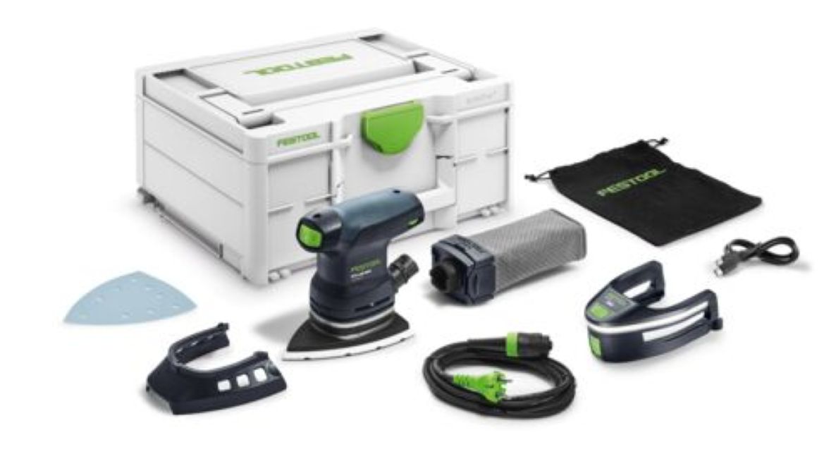 Festool 578838 Lijadora Delta DTS 400 REQ-Plus sin bater&iacute;a ni cargador en malet&iacute;n