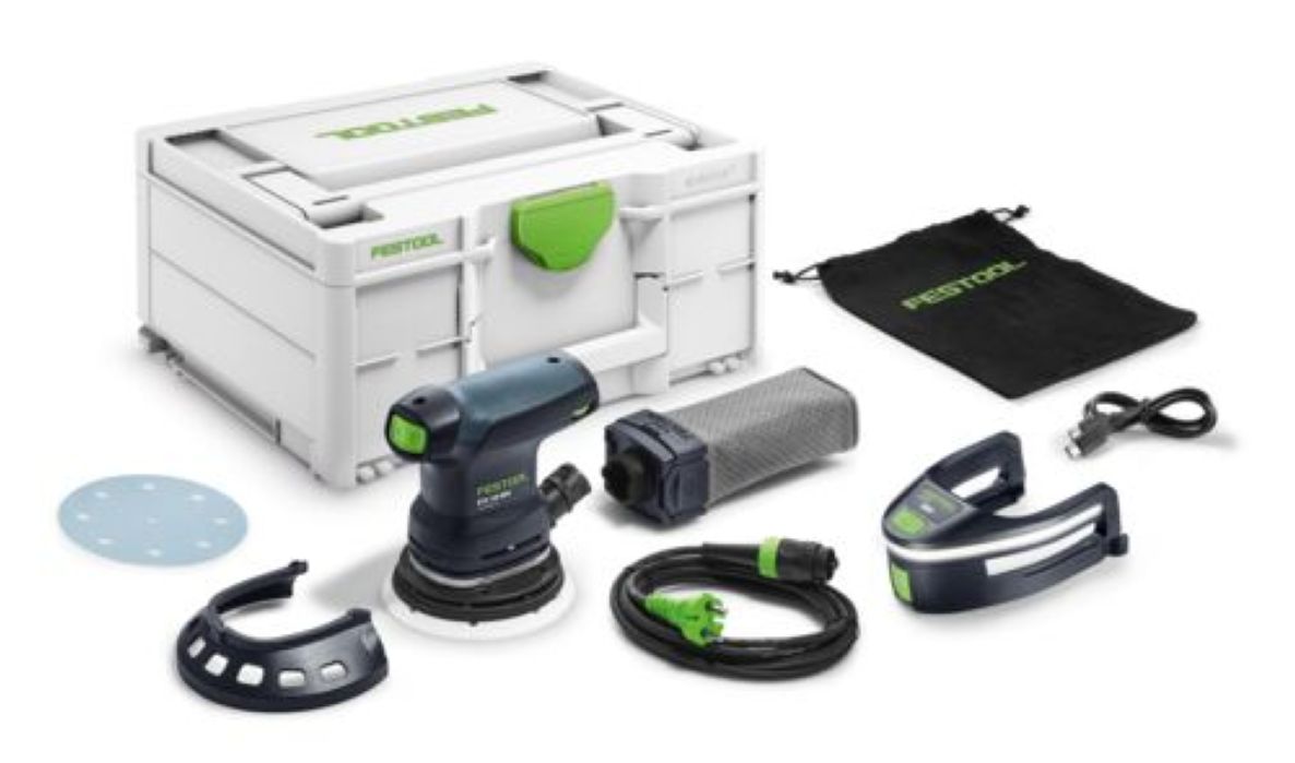 Festool 578843 Lijadora exc&eacute;ntrica ETS 125 REQ-Plus sin bater&iacute;a ni cargador en malet&iacute;n
