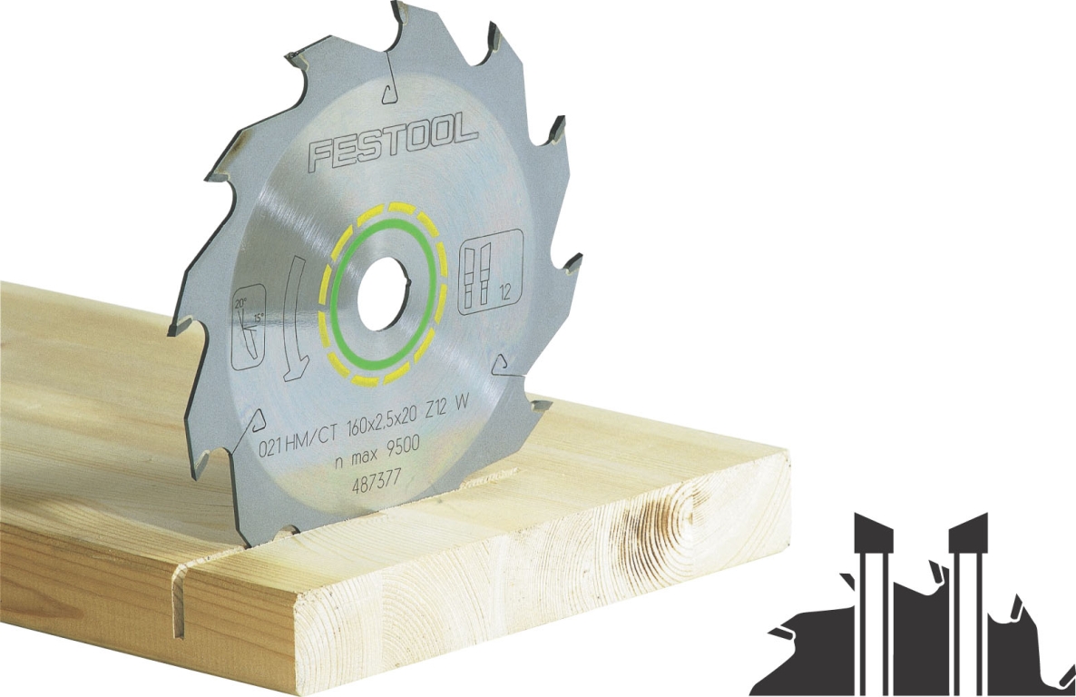 Festool Accesorios 493197 Hoja de sierra estándar 210x2,6x30 W18