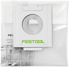 Festool Accesorios 496215 ENS-CT 36 AC/5 Bolsa de plástico desechable para polvo 5 piezas