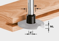 Festool Accesorios 499805 Husillo de corte S8 1,5-5 D14