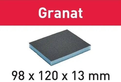 Festool Accesorios 201507 Estropajo GRANAT 98x120x13 800 GR/6