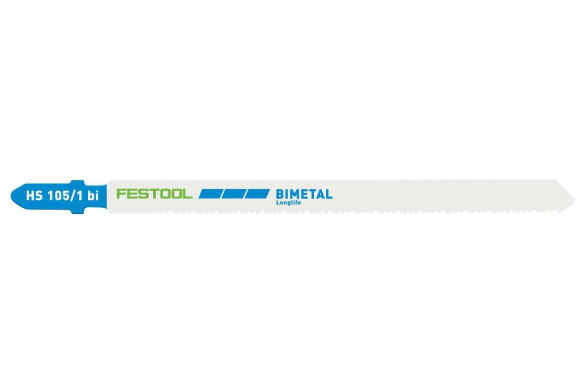 Festool Accesorios 204272 Hoja de sierra HS 105/1 BI/5 METAL ACERO/ACERO INOXIDABLE