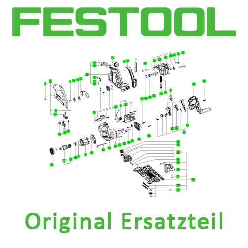 Festool Accesorios 487893 MANGO CS 70 EB VOLLST.