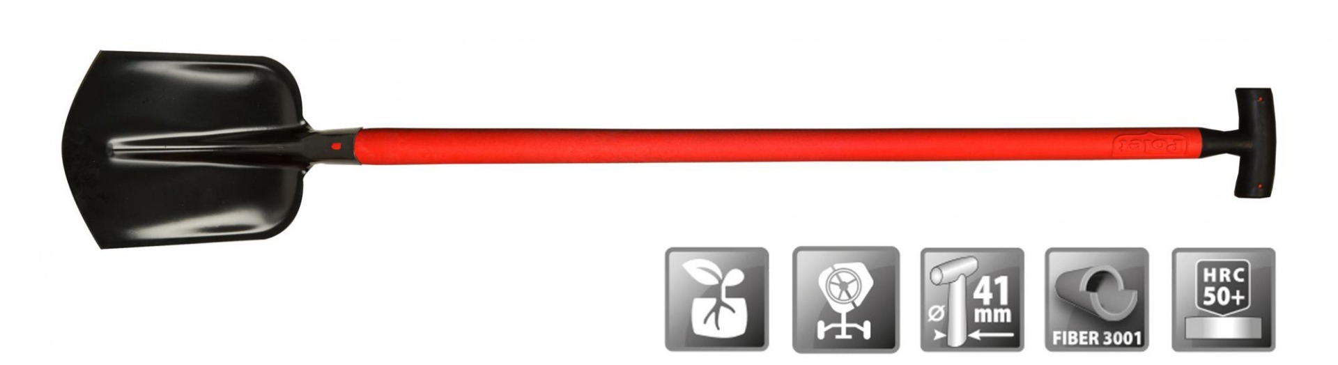 Polet FH111116 PROF.BATS DRENTS 000/35 NEGRO T-ST 1,1M FIB.3001