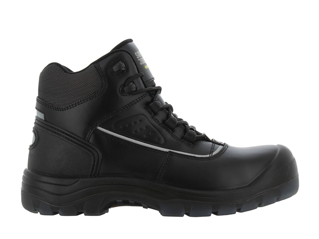 Safety Jogger COSMOS Zapato de seguridad de piel medio-alto para oficios exigentes negro