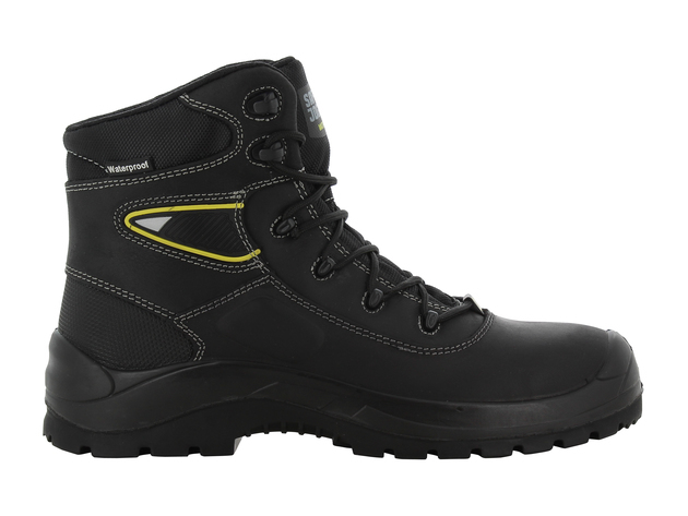 Safety Jogger BASALT Robusto zapato de seguridad todoterreno de cuero negro