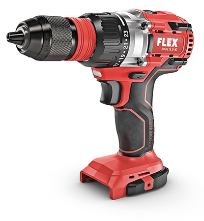 Flex-tools 447498 Taladro inalámbrico DD 2G 18.0-EC 18V sin baterías ni cargador en caja L
