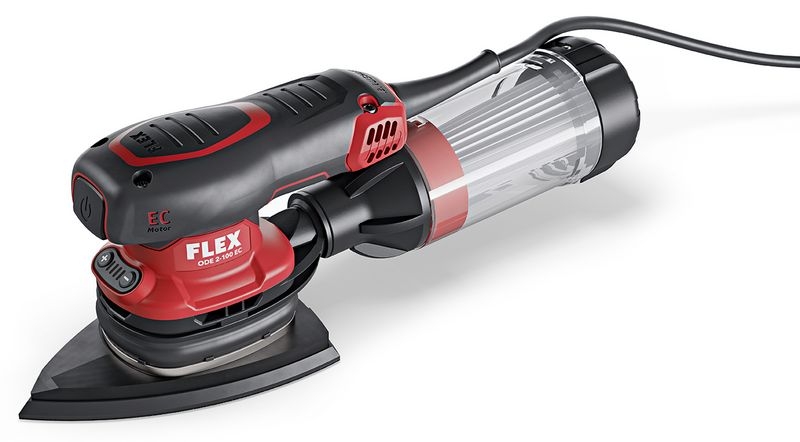 Flex-tools 468908 Lijadora Delta ODE 2-100 EC SET con control de velocidad