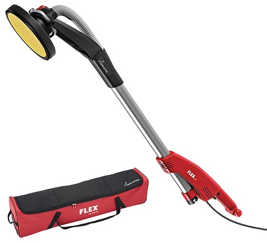 Flex-tools 494496 GE 7 + MH-X Lijadora jirafa para pared y techo con sistema de cabezal intercambiable