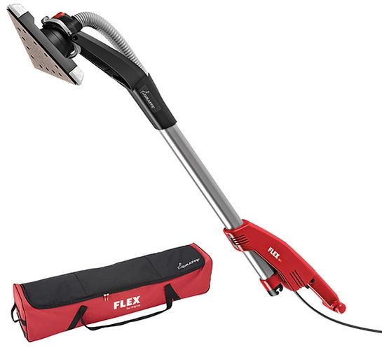 Flex-tools 494518 GE 7 + MH-T Lijadora jirafa para paredes y techos con sistema de cabezal intercambiable