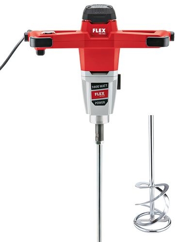 Flex-tools 495948 MXE1602 + WR2 Mezclador 160 1600 vatios con 2 marchas e interruptor de velocidad