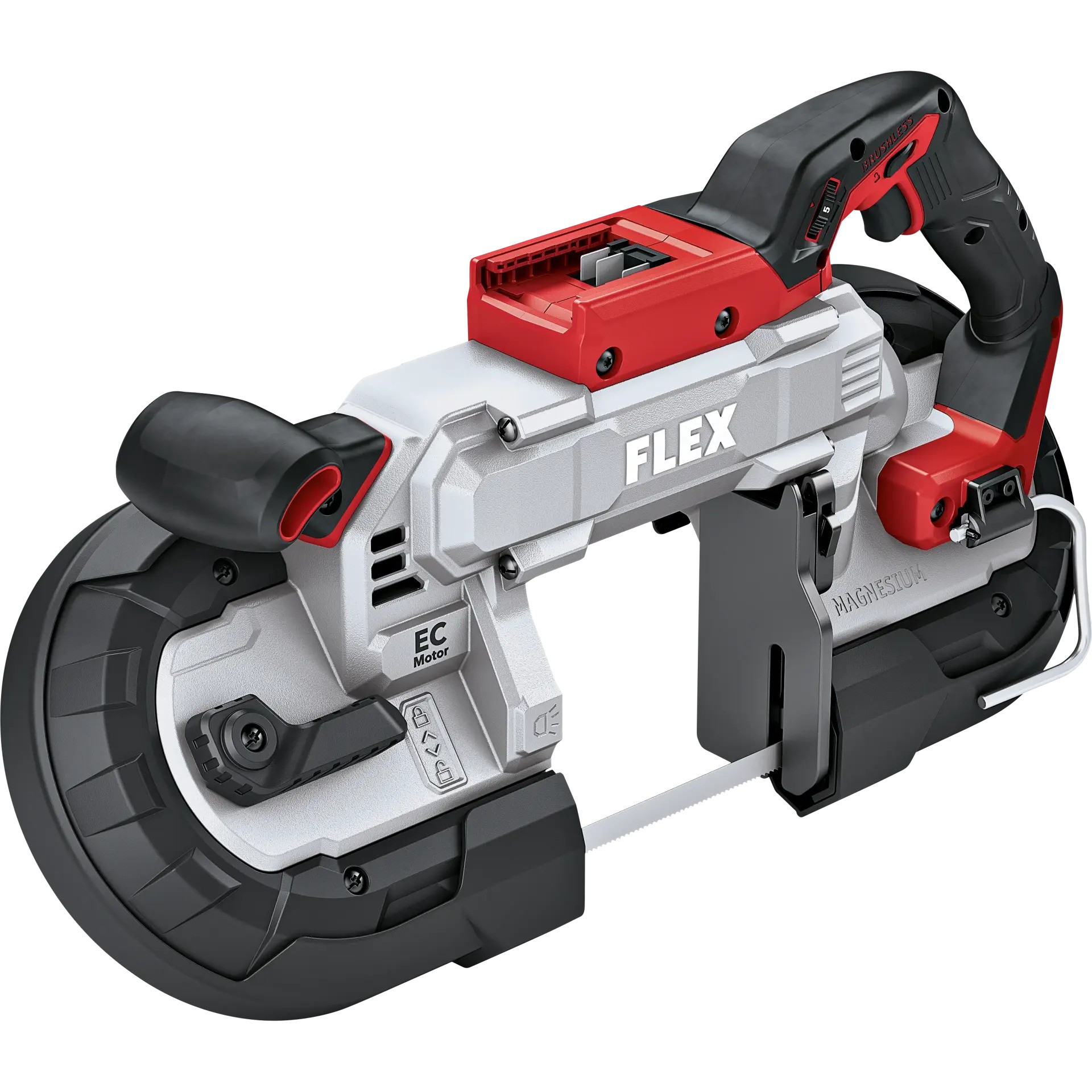 Flex-tools 531749 SBE 127 18-EC Sierra de cinta Accu 18V sin batería ni cargador