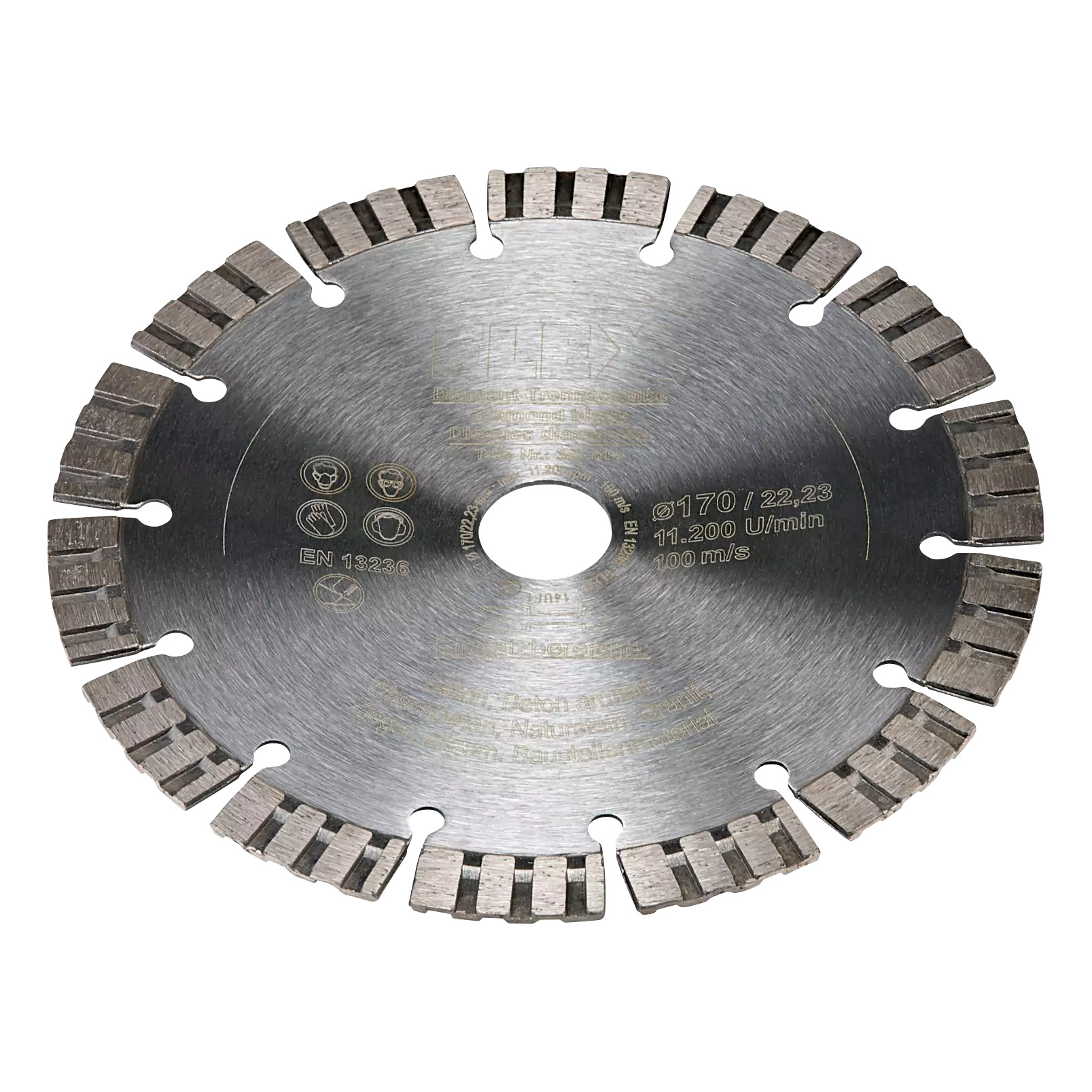 Flex-tools Accesorios 535666 D-TCS S 170x22,2 Hoja de sierra de diamante
