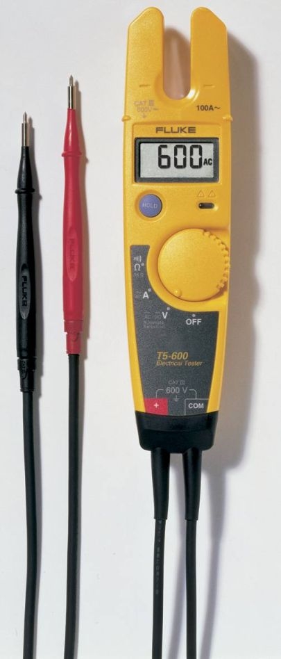 Fluke 659612 T5-600 eur1 Combinación de multímetro, pinzas y puntero bipolar