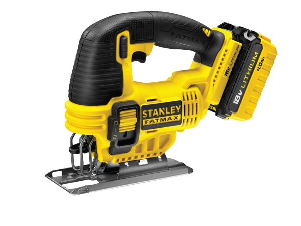 Stanley FMC650M2-QW Sierra de calar sin cable de 18 voltios y 4,0 AH Li-ion