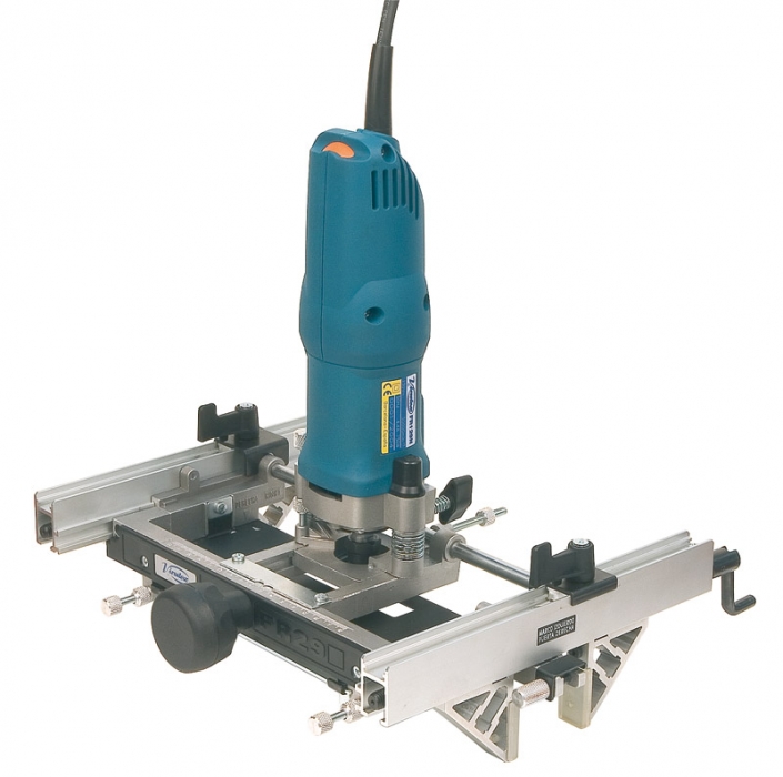 Virutex 2900820 FR129VB/250 Fresadora para bisagras de puertas