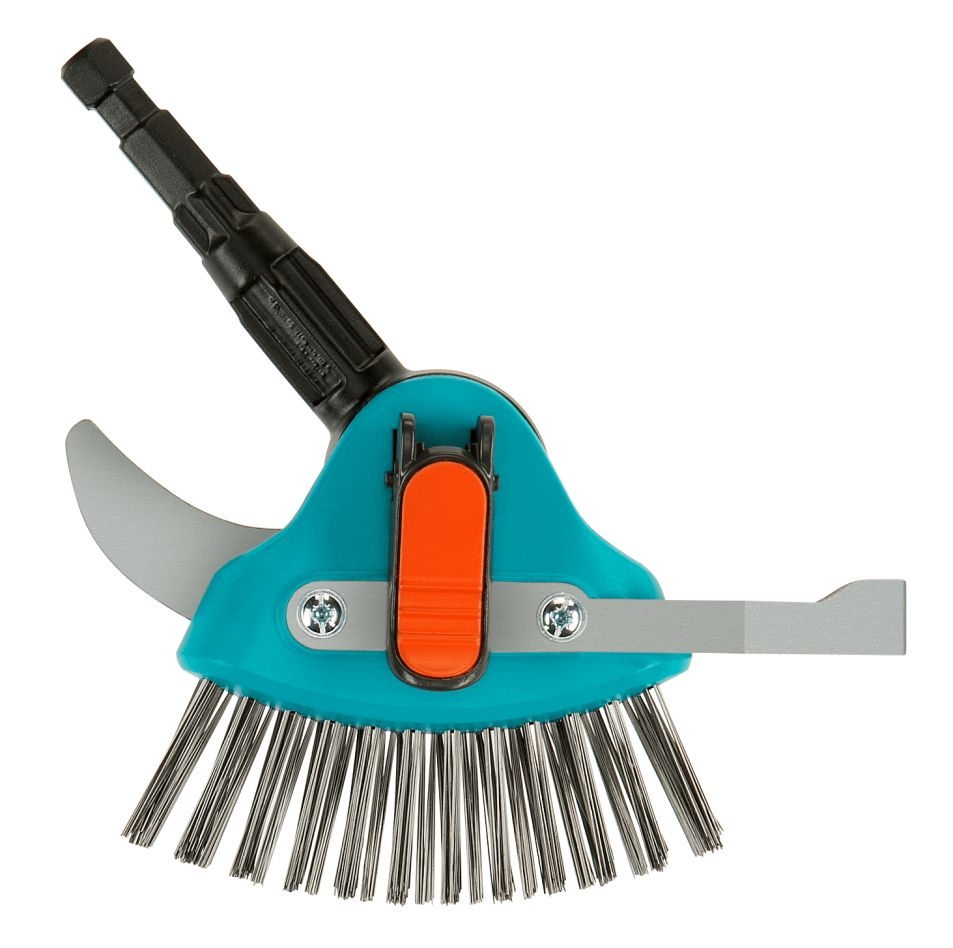 Gardena 03608-20 combisystem 3en1 rascador/cepillo de juntas