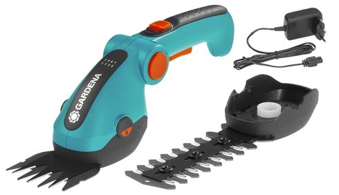 Gardena 09888-20 Set Accu Cizallas para hierba 3,6 Volt ComfortCut Li con cuchilla para boj incluida