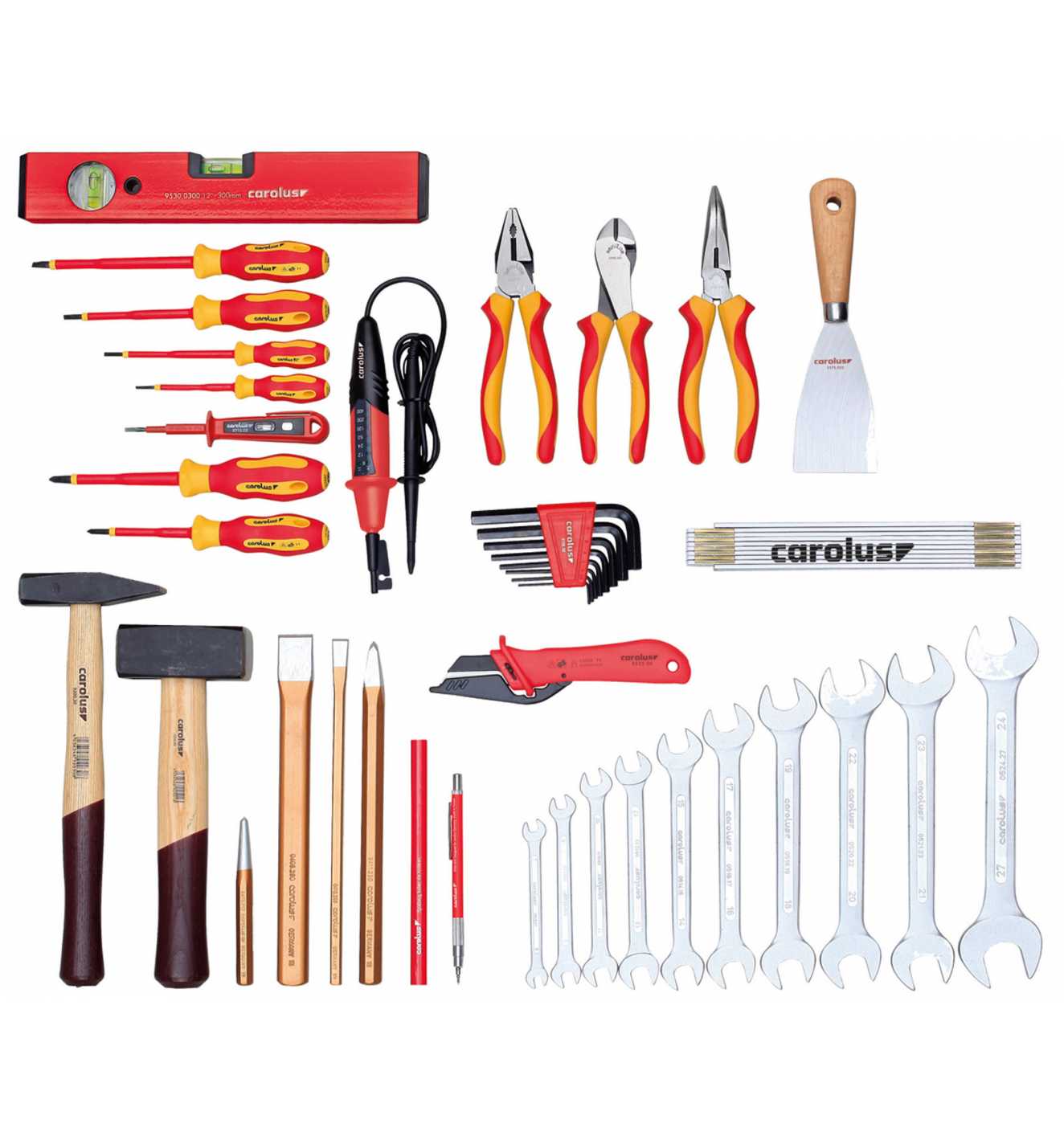 Gedore RED 3301646 R21000042 Juego especial para electrotecnia 42 piezas sueltas